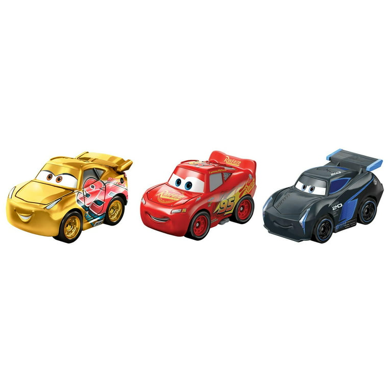 Disney/Pixar Cars Mini Racers 3-Pack (Styles May Vary) 