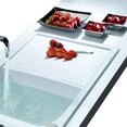thumbnail image 6 of ALFI brand AB1620DI-W White 34" Single Bowl Granite Composite Kitchen Sink with Drainboard, 6 of 12
