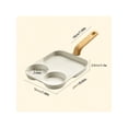 thumbnail image 6 of Home Four Hole Frying Pan, Flat Bottomed Non Stick Egg Dumpling Pot, Breakfast Egg Burger Frying Pan, Gift Pot, 6 of 11