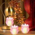 thumbnail image 5 of Xecvkr LED Acrylic Electronic Candle Light Christmas Night Light Multicolor Tulip Style Energy Saving Small Home Table Lamp 2.55in 6pcs, 5 of 6