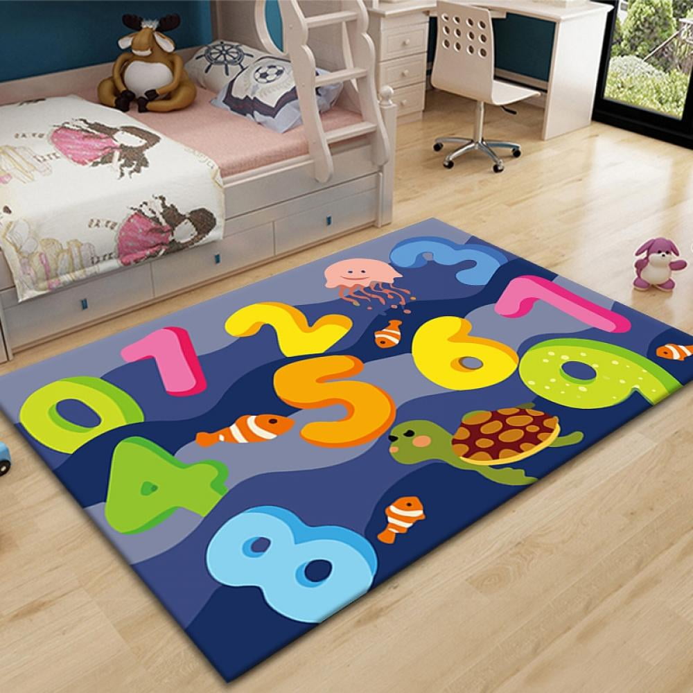Girls and Boys Decorative Bedroom Rugs and Playmats from £4.95 