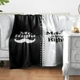 thumbnail image 3 of LHSHID Mr. Right Mrs. Always Right Blanket Wedding Engagement Gifts for Husband Wife Newlywed Couples Bride Groom Anniversary Bridal Shower 30"x40", 3 of 7