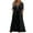 dresses for women clearance-Black, variant on Homenesgenics Summer Dresses 2025 Fashion Women Spring Casual V-Neck Short Sleeve Button Long Dress for Holiday Black L