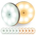 thumbnail image 1 of Luz Led Recargable VTZAQZSS Blanca con Sensor de Movimiento 10PCS para Escaleras, Sala, Closet, Vest, 1 of 9