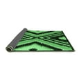 thumbnail image 2 of Ahgly Company Indoor Rectangle Abstract Emerald Green Modern Area Rugs, 7' x 10', 2 of 4
