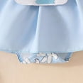 thumbnail image 6 of Kaprioy My First Easter Baby Girl Outfit Girls Clothes Newborn Baby Girl Easter Outfit Short Sleeve Bunny Embroidery Suspender Romper Dress Headband, 6 of 6