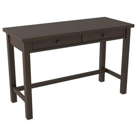UPC: 0024052643374 | Signature Design by Ashley Camiburg Modern Home Office Writing Desk with Drawers Warm Brown