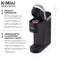 thumbnail image 3 of Dispensador de bebidas calientes Keurig K-Mini negro mate, 3 of 9