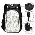 thumbnail image 3 of Balery Lilies Flowers Mochila con carga USB para hombre y mujer - Mochila impermeable y antirrobo para laptop con puerto USB para viajes, trabajo, 3 of 7