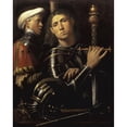 thumbnail image 3 of Giorgione 15x18 Black Modern Framed Museum Art Print Titled - The ‘Gattamelata’. Man in Armour with a Squire (1501-1502), 3 of 5