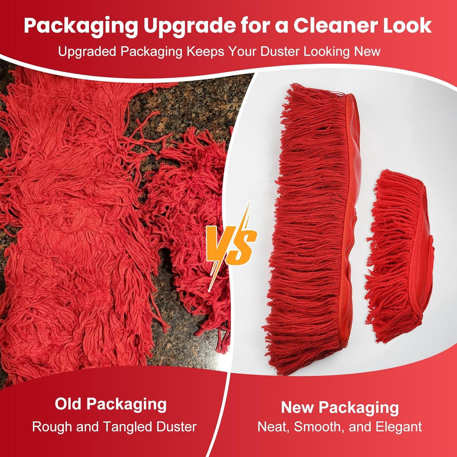 JJEAN-Car Duster Detailing Kit Replacement for California Car Duster Exterior Interior Cleaner Soft Cotton Mop Quickly Safely Removes Light Daily Dust for Car Dust Pollen Removing （Handle Not Include