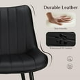 thumbnail image 4 of LAZY BUDDY Dining Chairs Set of 4, Armless Side Chairs Set for Kitchen, Living Room, Dining Room, 4 of 12