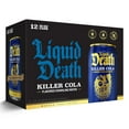 thumbnail image 6 of Liquid Death, Killer Cola, Soda-Flavored Sparkling Water, 12-Pack (12Oz Cans), Low Calorie & No Artificial Sweeteners, 6 of 6
