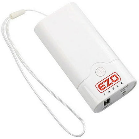 EZOPower External Backup Battery 5200mAh, White