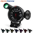 thumbnail image 1 of Dynoracing 80mm Tachometer Rpm Gauge High Speed Stepper Motor 7 Colors 0-11000 Rpm Meter With Shift Light And Peak Warning, 1 of 1
