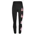 thumbnail image 5 of Lenpel Women's Christmas Leggings Soft High Waisted Full Length Printed Workout Tights Stretchy Yoga Pants, 5 of 5
