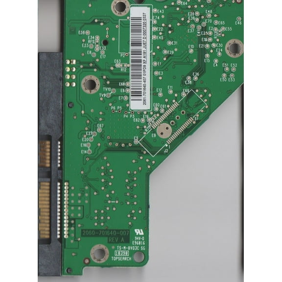 WD10EADS-11M2B2, 2061-701640-407 01PD9, WD SATA 3.5 PCB