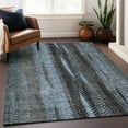 thumbnail image 6 of Addison Rugs Mayfield Washable Transitional Stripes Blue Rectangle Rug, 10' x 14', 6 of 6