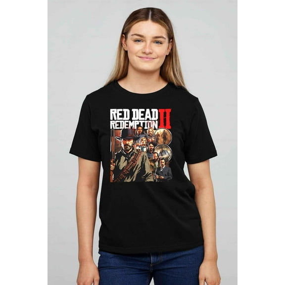 Red Dead Redemption 2 Arthur Morgan Cowboy Game Fan T-shirt unisex up to 5XL