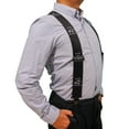 thumbnail image 7 of MELOTOUGH Mens Suspenders X-Back 2" Wide Adjustable Heavy Duty Clip Suspenders for Men Women, 7 of 7