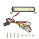 thumbnail image 1 of RC LED Lights Bar 55mm Metal Roof Lamp Headlight 16 LEDs Light for 1/10 SCX10 TRX4 Trx6 RC 4WD Tamiya SCX10 HPI RC Car, 1 of 4