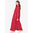 thumbnail image 3 of Only Necessities Plus Size Long Flannel Nightgown, 3 of 6