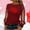 Red3, variant on WXLWZYWL Valentine 's Day Dressy Casaul Tops for Women Heart Print Mesh Long Sleeve Shirts Round Neck Going out Tops