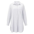 thumbnail image 4 of Babysbule Womens Fall Plus Top Sets Outfit Women's Casual Homewear Long-Sleeve Tops Trousers Turndown Collar Night Pajamas Suits, 4 of 5