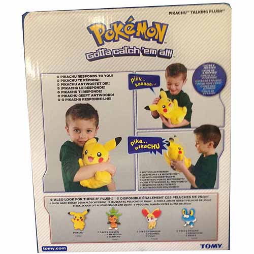 talking pokemon plush