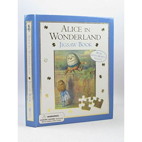 Pre-Owned Alice in Wonderland Jigsaw Book (Hardcover 9780803726161) by Lewis Carroll, Phyllis Fogelman