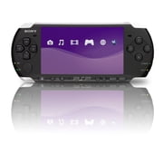 Restored Sony, PSP 3000, PlayStation Portable Core Pack System, Piano Black, 1, 1, 1