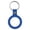 Blue, variant on PU Leather Coin Holder Keychain Case Portable Storage for Commemorative Coins Badge Key Accessories Protective Capsule Cover with Hanging Loop Organizer