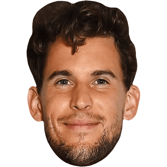 Dominic Thiem (Beard) Big Head.