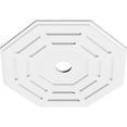 thumbnail image 2 of 24"OD x 3"ID x 9 1/2"C x 1"P Westin Architectural Grade PVC Contemporary Ceiling Medallion, 2 of 11