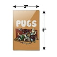 thumbnail image 3 of PUGS Games RPG Pickup Groups LFG Rogue Wizard Warrior Ranger 2 Rectangle Acrylic Fridge Refrigerator Magnet, 3 of 4
