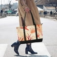 thumbnail image 4 of FORMRS Canvas Laptop Tote Bag for Women with 15.6" Computer Compartments Shoulder Handbag, Red Starfish, 4 of 7