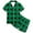 Green, variant on Luvoko Tween Pajamas Matching Pajamas for Kids Baby Boy Christmas Outfit Baby Girl 3 Toddler Girls Clothes Child Clothes Girl Old Stuff Boy Clothes Set Baby Pajamas No Feet Nightgown Girls Footed