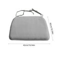 thumbnail image 3 of Dvruxg Chair Cushions for Dining Chairs with Ties and Removable Cover Thick Dining Kitchen Chair Pads Indoor Dining Room Chair Cushions, 15.75x15.75 Inch, 3 of 6