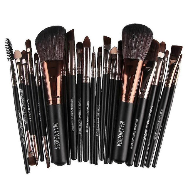 26-27 Make Up Brushes,22 Pcs Professional Makeup Brush Set Travel Brush