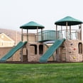 thumbnail image 3 of Lifetime Kid's Double Adventure Tower with Bridge and Climbing Walls (90971), 3 of 14