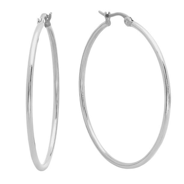 E'arrs - Statement Earrings | 50mm Hoops with Hinged Closure ...