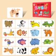thumbnail image 1 of Juguetes Educativos de aprendizaje Montessori para niños, juego de combinación de colores, rompecabezas 3D, juego de mesa interactivo, juguetes para niños de 3 a 6 años Fivean unisex, 1 of 2