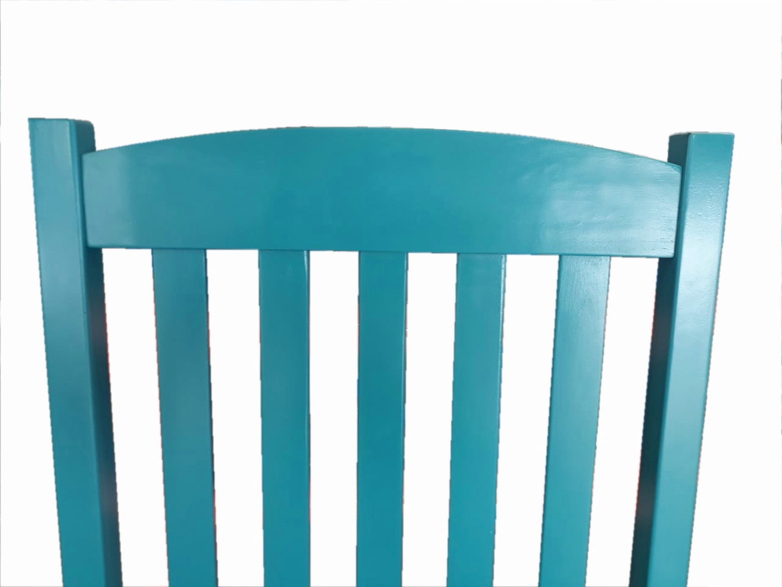 Mainstays Outdoor Wood Porch Rocking Chair, Turquoise