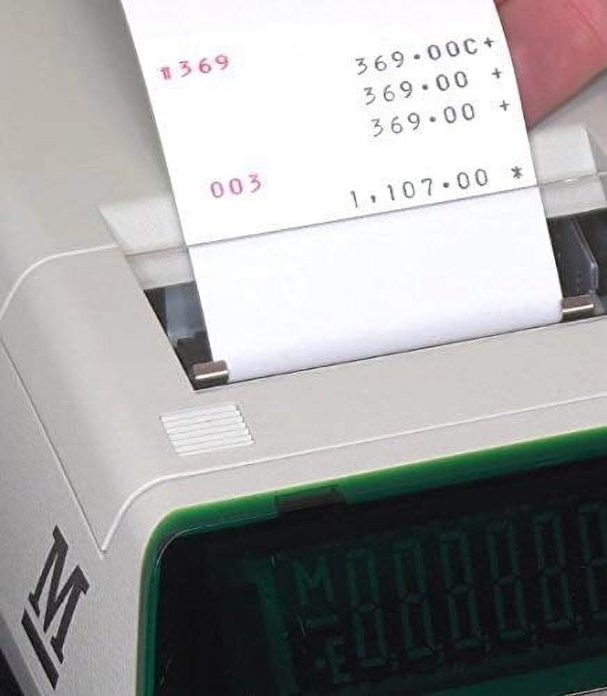 Monroe 122PDX Medium-Duty 12-Digit Print/Display Calculator with The Fastest Printing Speed