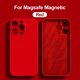 thumbnail image 3 of Original Liquid Silicone Magnetic Case For iPhone 11 13 12 14 15 Pro Max Plus For Magsafe Case Wireless Charge Cover Accessories, 3 of 5