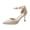 1White 2 Inch, variant on Women's Pearl White Wedding Shoes for Bride High Heels Pointed Toe Party Dress Pumps Sandals