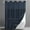 Navy Blue, variant on Waffle Weave Hookless Shower Curtain with Snap in Liner, DawnJoanHD Green Polyester Fabric Shower Curtains with See Through Top Window, 71" x 74"