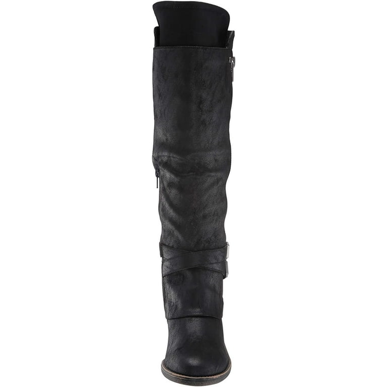 Carlos by Carlos Santana Women s Reagan Knee High Boot Black 8.5 M US Walmart