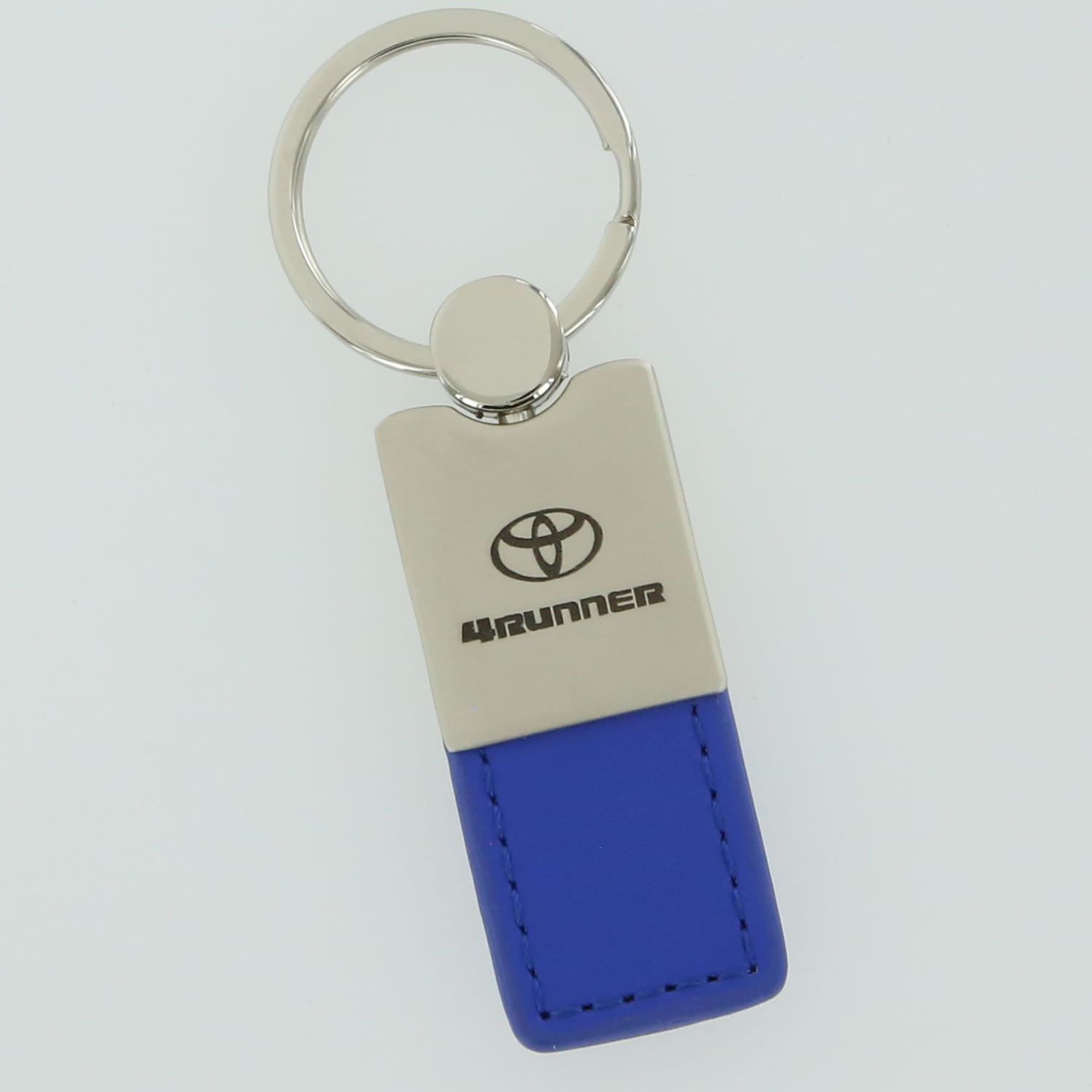 Toyota 4Runner Purple Leather Key Ring 