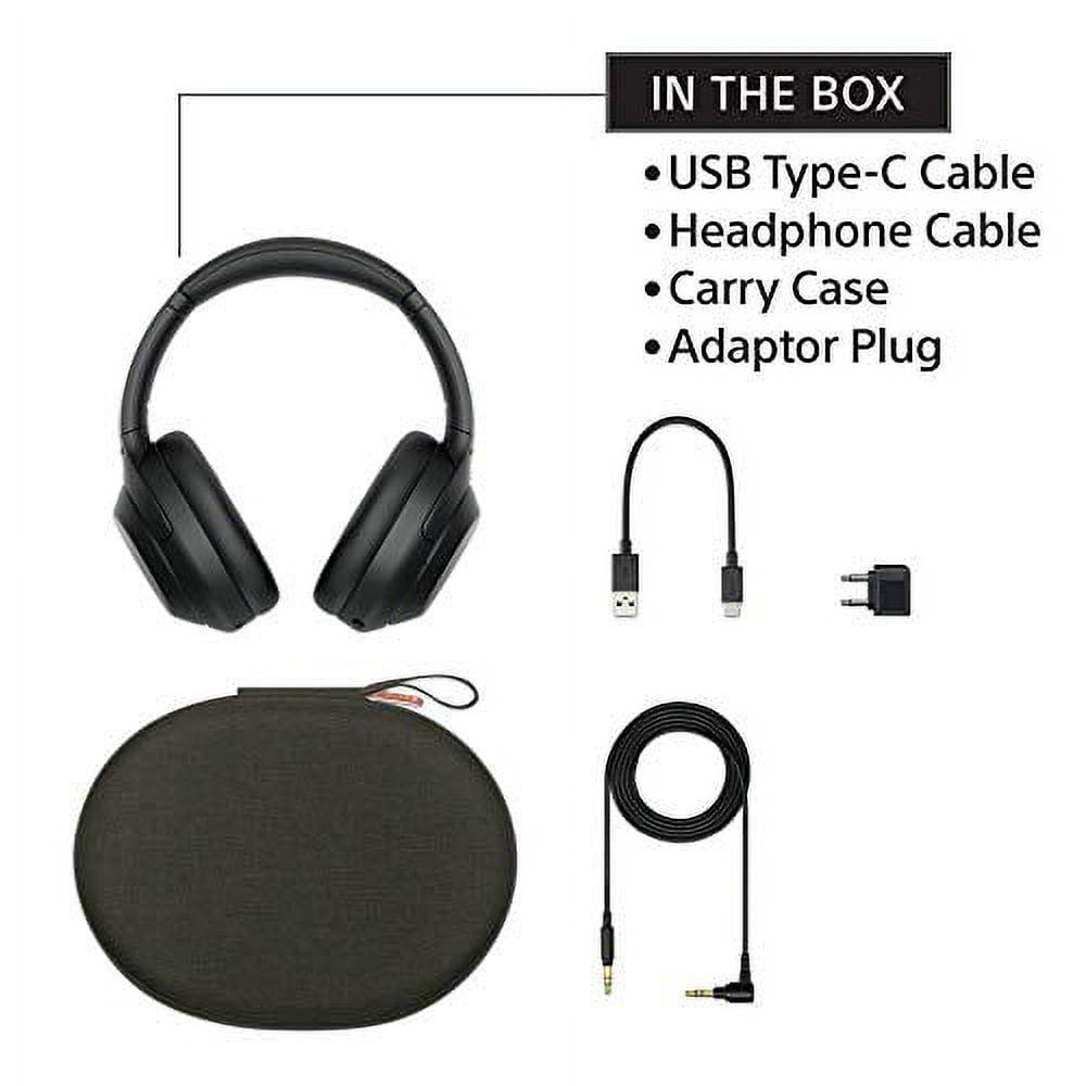 Sony WHXM4 Wireless Noise Cancelling Headphones   Black